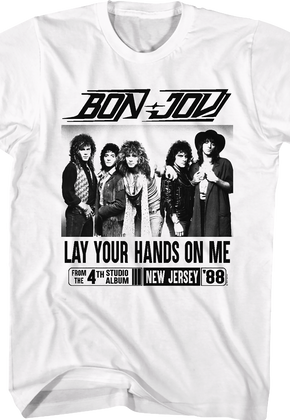 Lay Your Hands On Me Bon Jovi T-Shirt