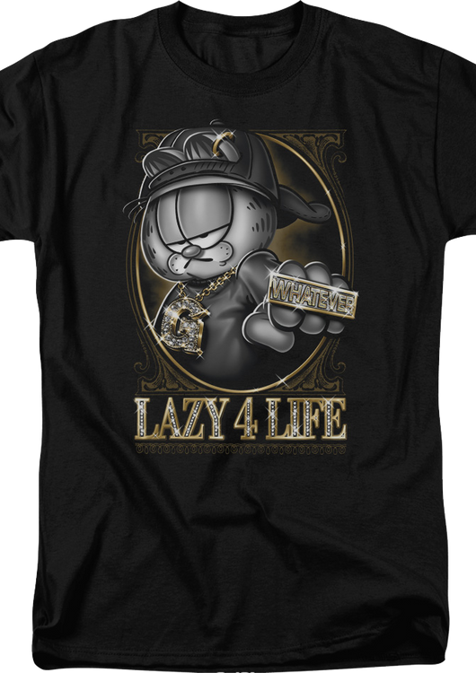 Lazy 4 Life Garfield T-Shirt - main product image