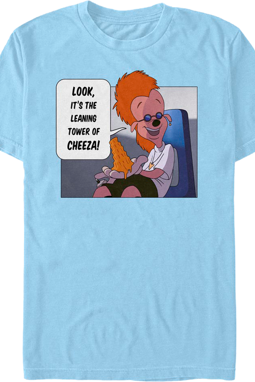 Leaning Tower Of Cheeza Goofy Movie T-Shirtmain product image