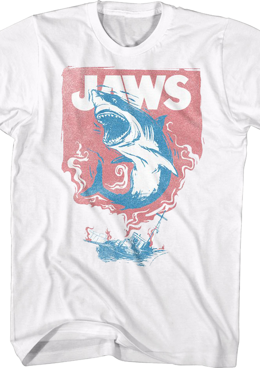Leaping Shark Jaws T-Shirt - main product image