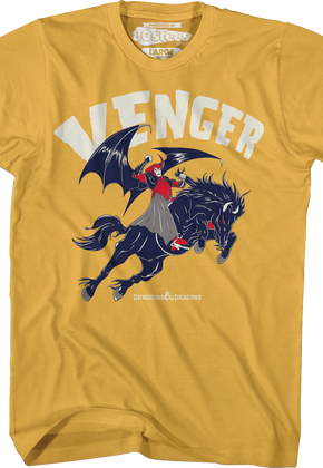 Leaping Venger Dungeons & Dragons T-Shirt