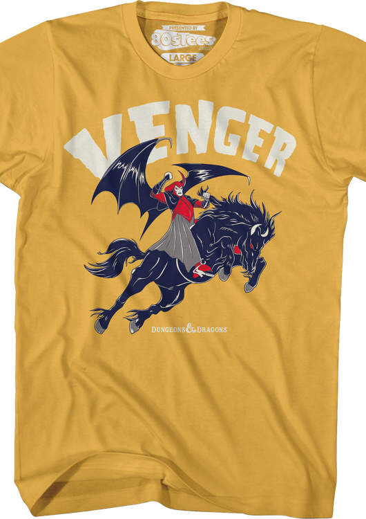 Leaping Venger Dungeons & Dragons T-Shirt - main product image