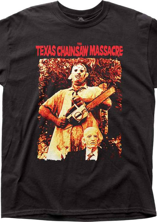 Leatherface and Grandpa Texas Chainsaw Massacre T-Shirt - main product image