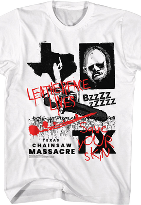 Leatherface Lives Texas Chainsaw Massacre T-Shirt