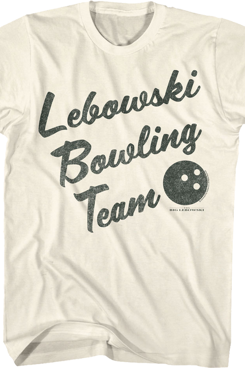 Lebowski Bowling Team Big Lebowski T-Shirtmain product image