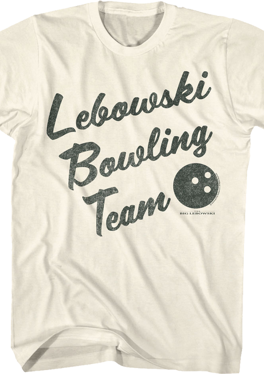 Lebowski Bowling Team Big Lebowski T-Shirt - main product image