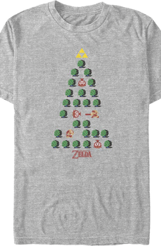 Legend of Zelda Christmas Tree Nintendo T-Shirt