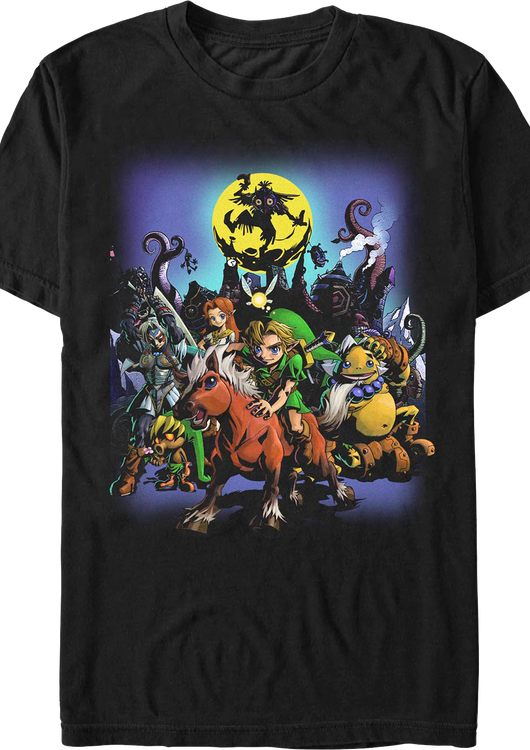 Legend Of Zelda Moon Dance Nintendo T-Shirt - main product image