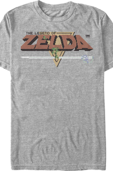 Legend of Zelda Start Screen Nintendo T-Shirt