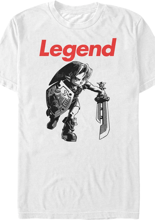 Legend Sketch Legend of Zelda T-Shirt - main product image