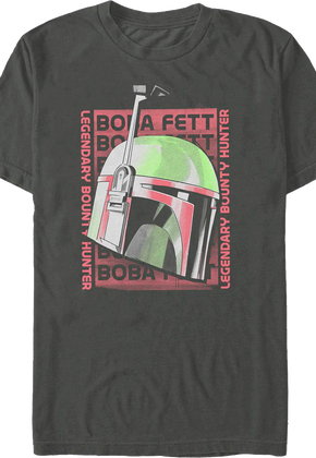 Legendary Bounty Hunter Boba Fett Star Wars T-Shirt