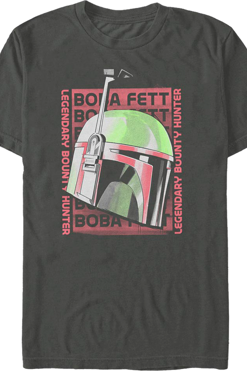 Legendary Bounty Hunter Boba Fett Star Wars T-Shirtmain product image