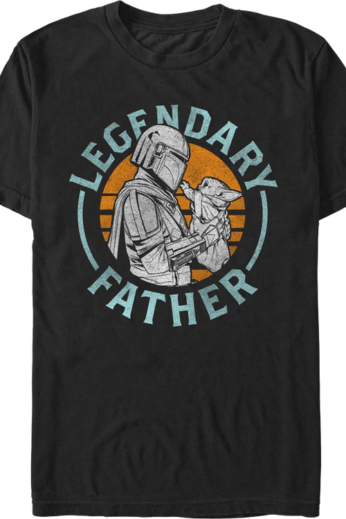 Legendary Father The Mandalorian Star Wars T-Shirtmain product image