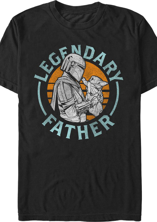 Legendary Father The Mandalorian Star Wars T-Shirt - main product image
