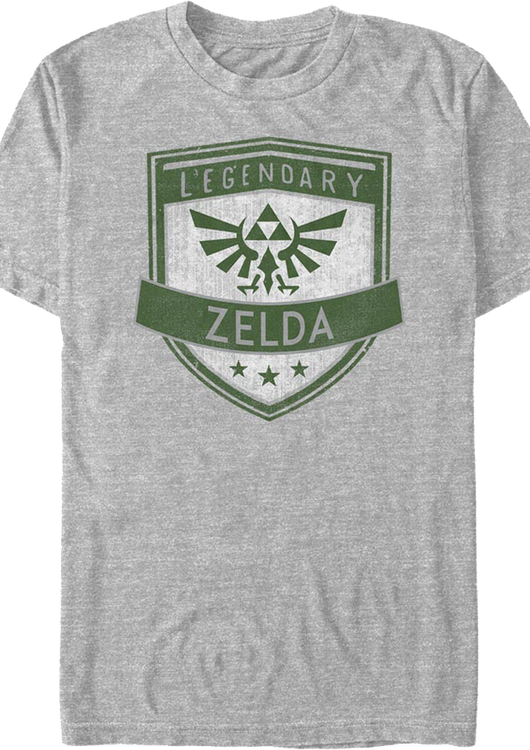 Legendary Shield Legend of Zelda T-Shirt - main product image