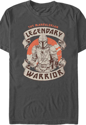 Legendary Warrior The Mandalorian Star Wars T-Shirt