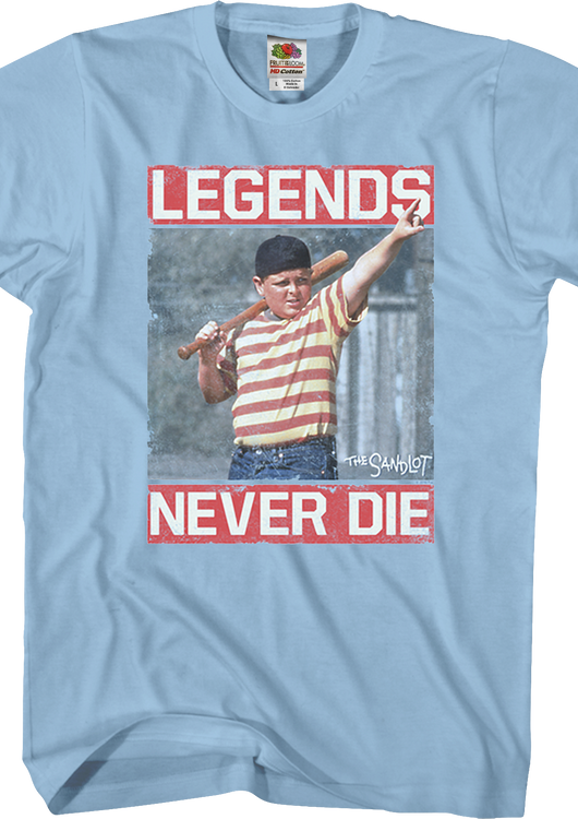 Legends Never Die Sandlot T-Shirt - main product image