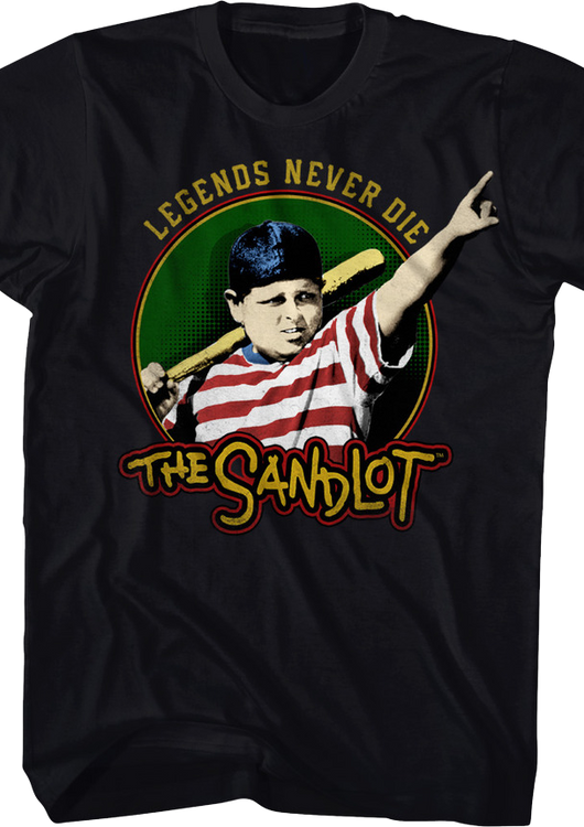 Legends Never Die The Sandlot T-Shirt - main product image