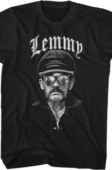 Sunglasses Reflections Lemmy T-Shirt