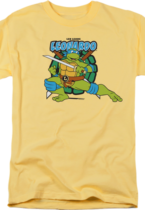 Leonardo Leads Teenage Mutant Ninja Turtles T-Shirt