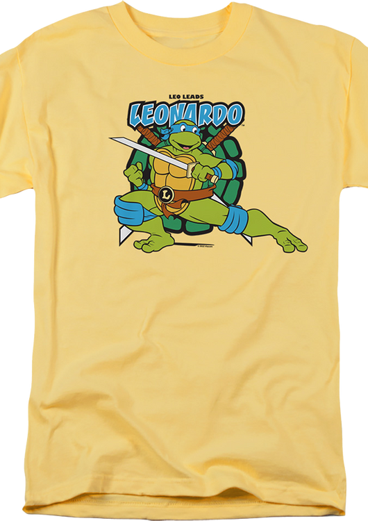 Leonardo Leads Teenage Mutant Ninja Turtles T-Shirt - main product image