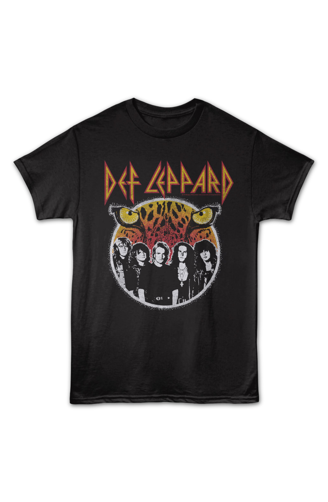 Leopard Eyes Def Leppard T-Shirt