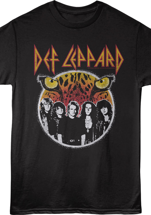 Leopard Eyes Def Leppard T-Shirt - main product image