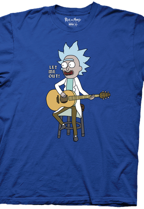 Let Me Out Rick and Morty T-Shirt