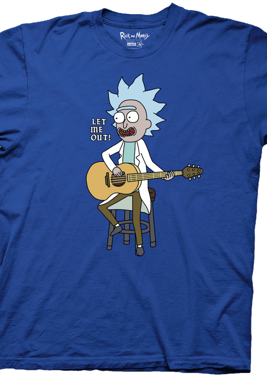 Let Me Out Rick and Morty T-Shirt - main product image