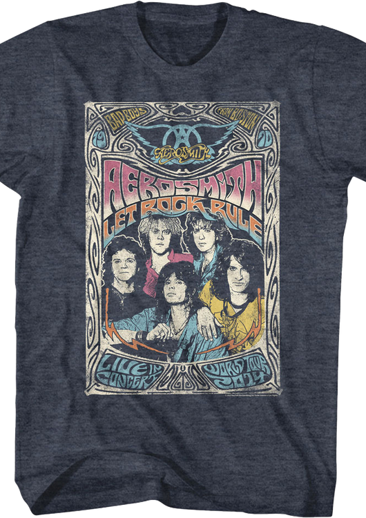 Let Rock Rule Aerosmith T-Shirt - main product image