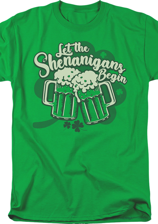 Let The Shenanigans Begin St. Patrick's Day T-Shirt - main product image