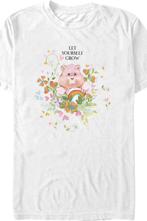 Let Yourself Grow Care Bears T-Shirt - main product image
