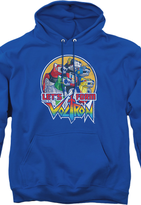 Let's Form Voltron Hoodie