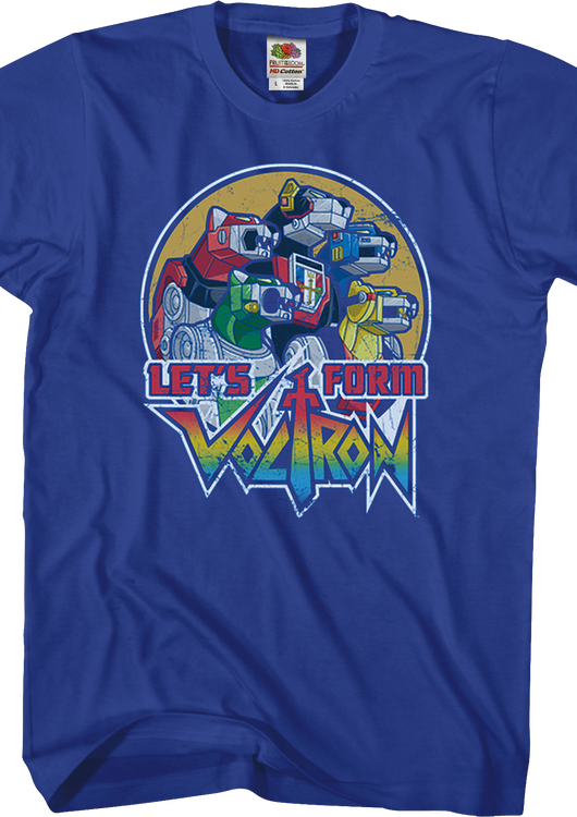 Let's Form Voltron T-Shirt - main product image