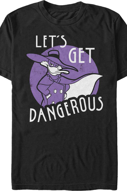 Let's Get Dangerous Darkwing Duck T-Shirtmain product image