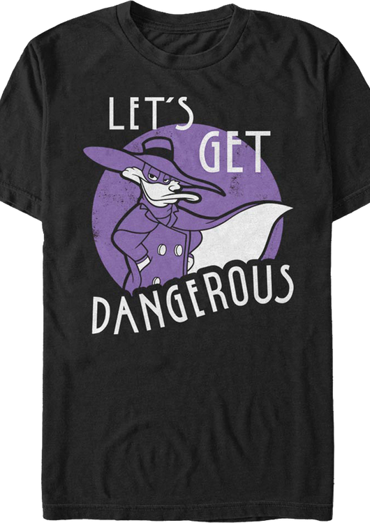 Let's Get Dangerous Darkwing Duck T-Shirt - main product image