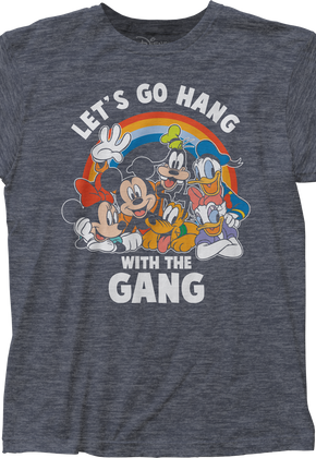 Let's Go Hang With The Gang Disney T-Shirt