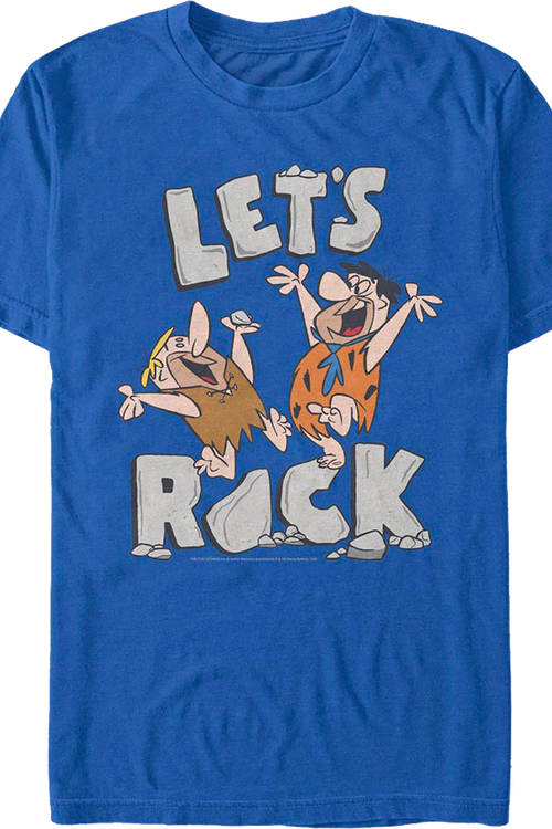 Let's Rock Flintstones T-Shirtmain product image