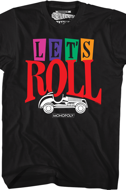Let's Roll Monopoly T-Shirtmain product image