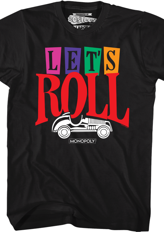 Let's Roll Monopoly T-Shirt - main product image