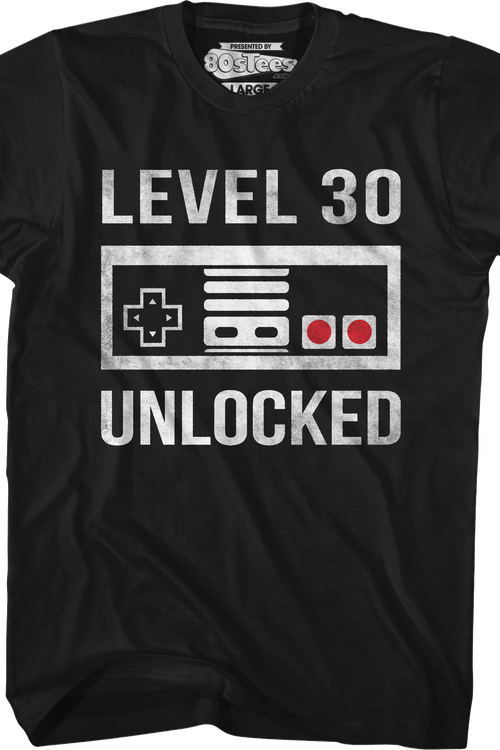 Level 30 Unlocked T-Shirtmain product image
