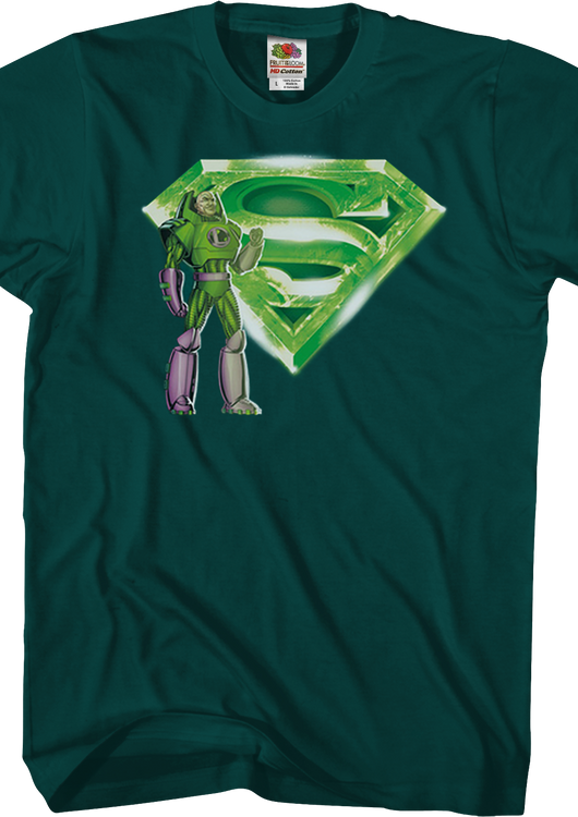Lex Luthor Kryptonite Superman Logo DC Comics T-Shirt - main product image