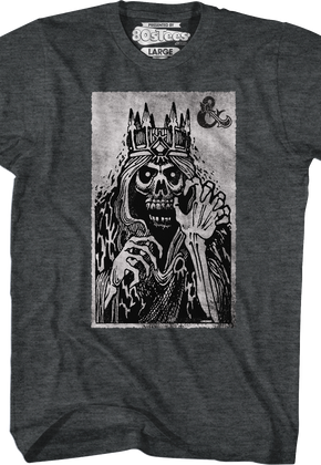 Lich Sketch Dungeons & Dragons T-Shirt