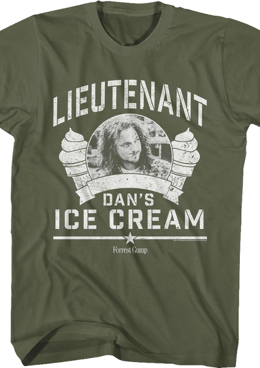 Lieutenant Dan's Ice Cream Forrest Gump T-Shirt - main product image