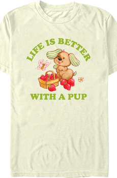 Life Is Better With A Pup Strawberry Shortcake T-Shirt