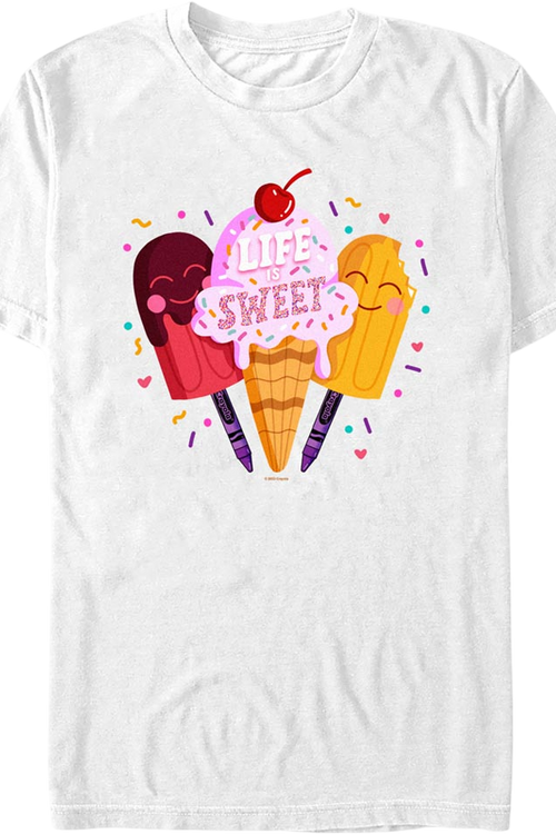 Life Is Sweet Crayola T-Shirtmain product image
