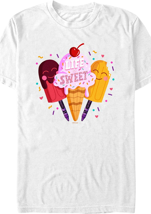 Life Is Sweet Crayola T-Shirt - main product image