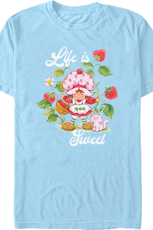 Vintage Life Is Sweet Strawberry Shortcake T Shirt