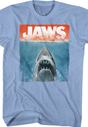Light Blue Jaws T-Shirt