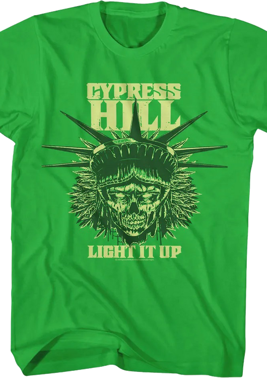 Light It Up Cypress Hill T-Shirt - main product image
